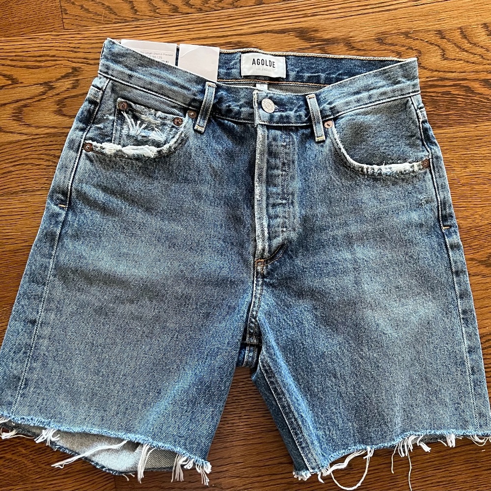 Agolde Rumi denim short